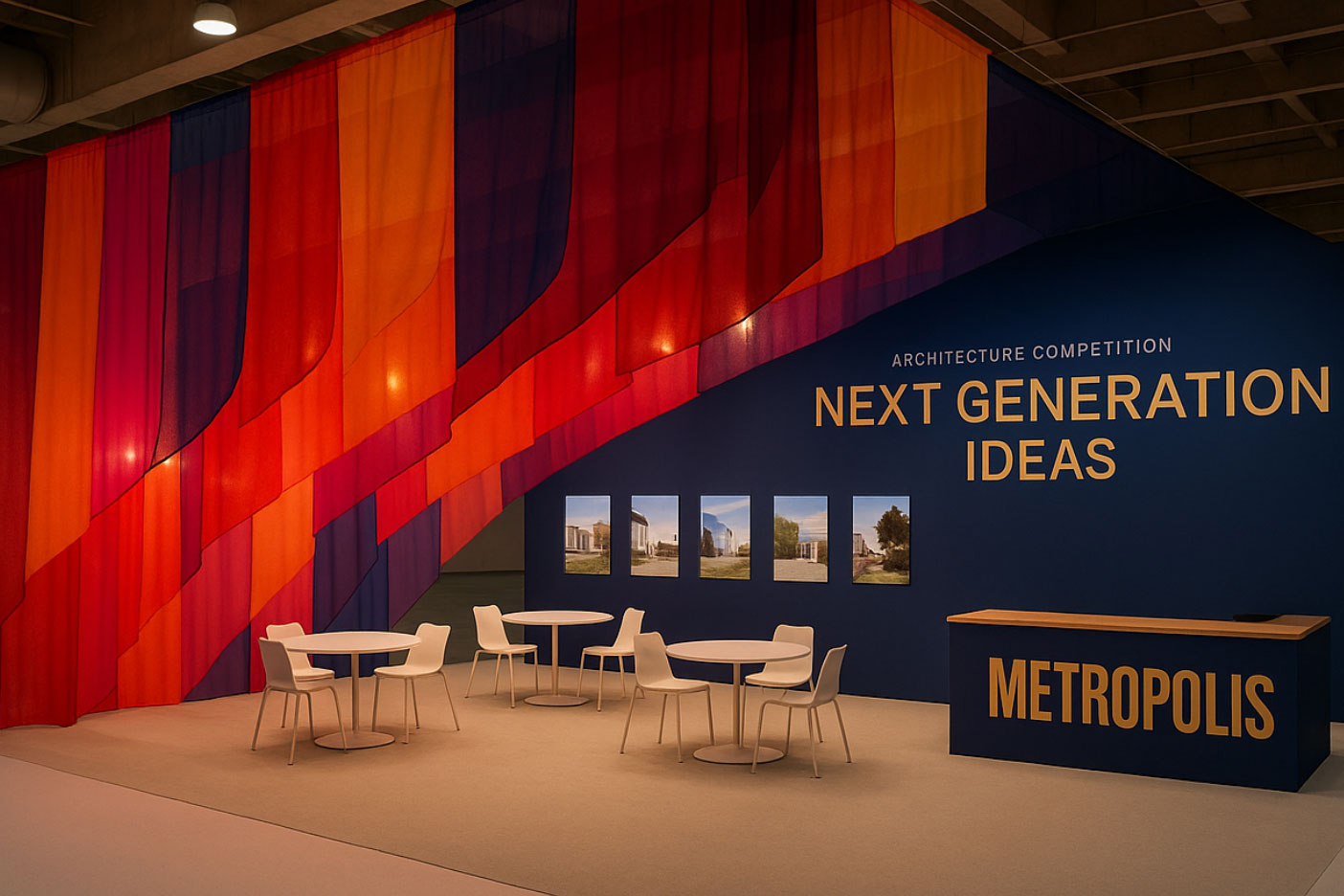 デザイン性と想像力で、来場者の心をつかむ。